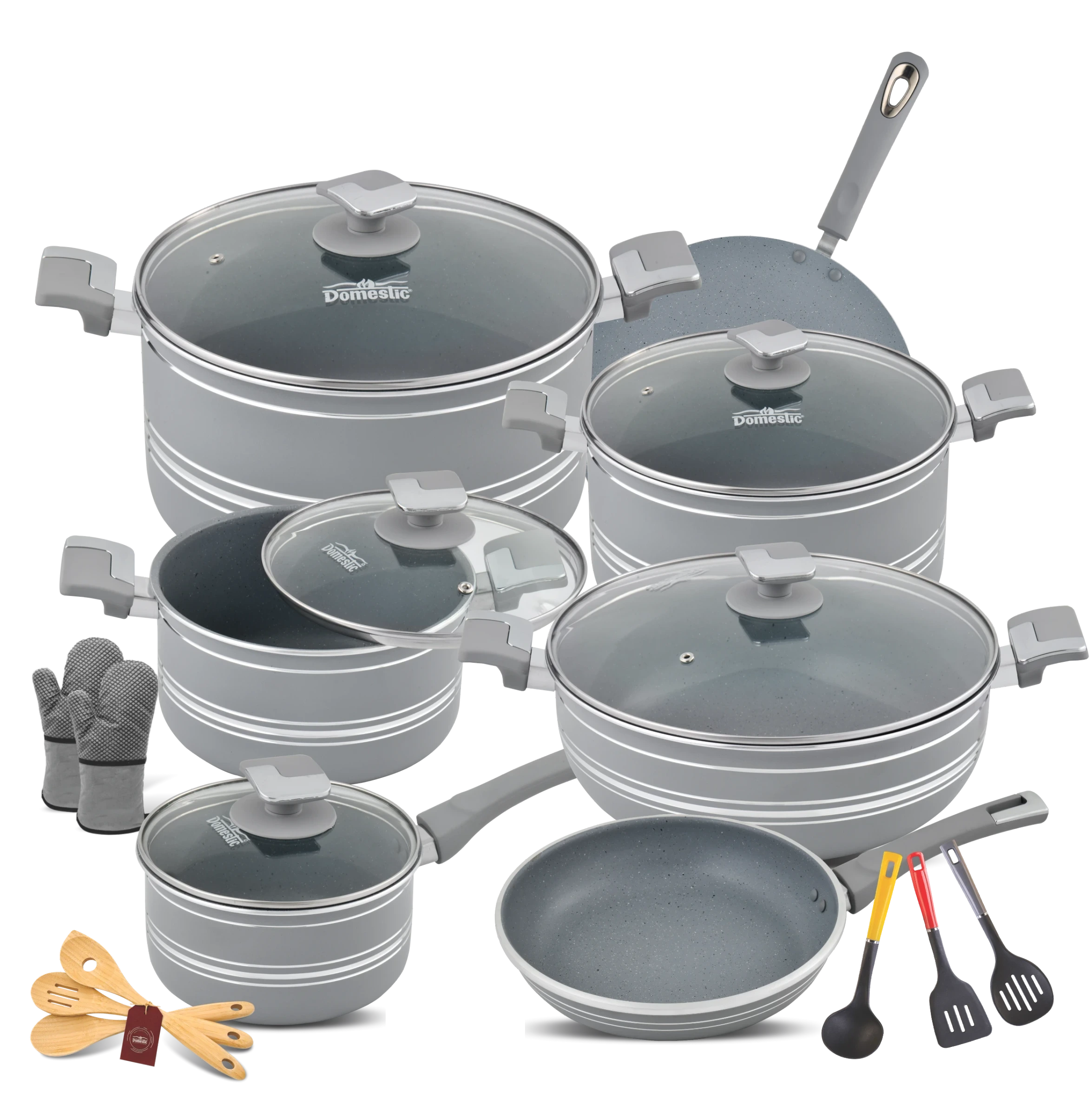 NS Jumbo Gift Set – 22 Pcs (Marble Coated)