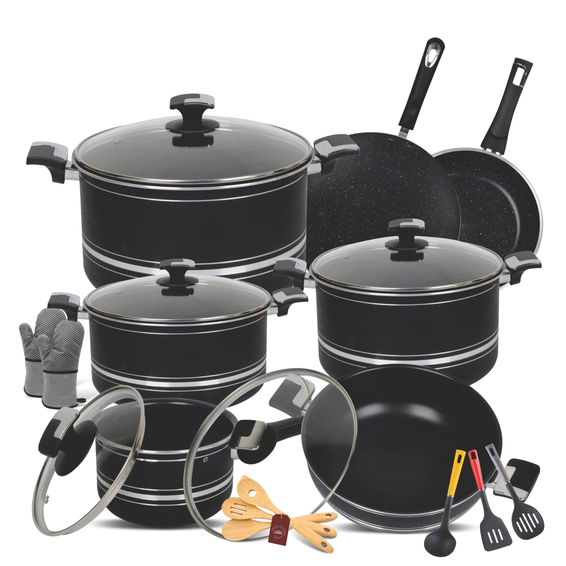 NS Jumbo Gift Set – 22 Pcs (Marble Coated)