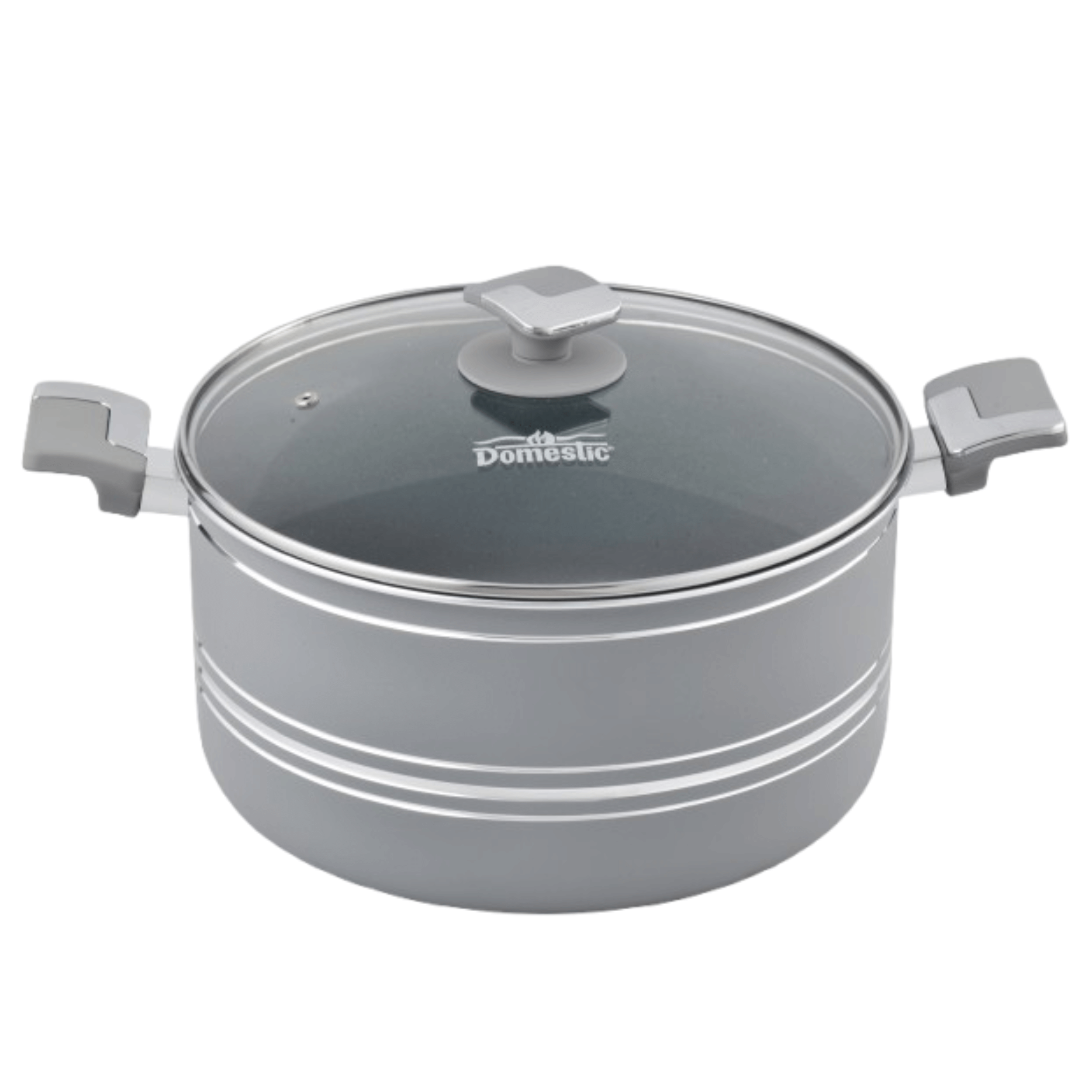 D-155 Nonstick Casserole (4-Layers Marble Coated)