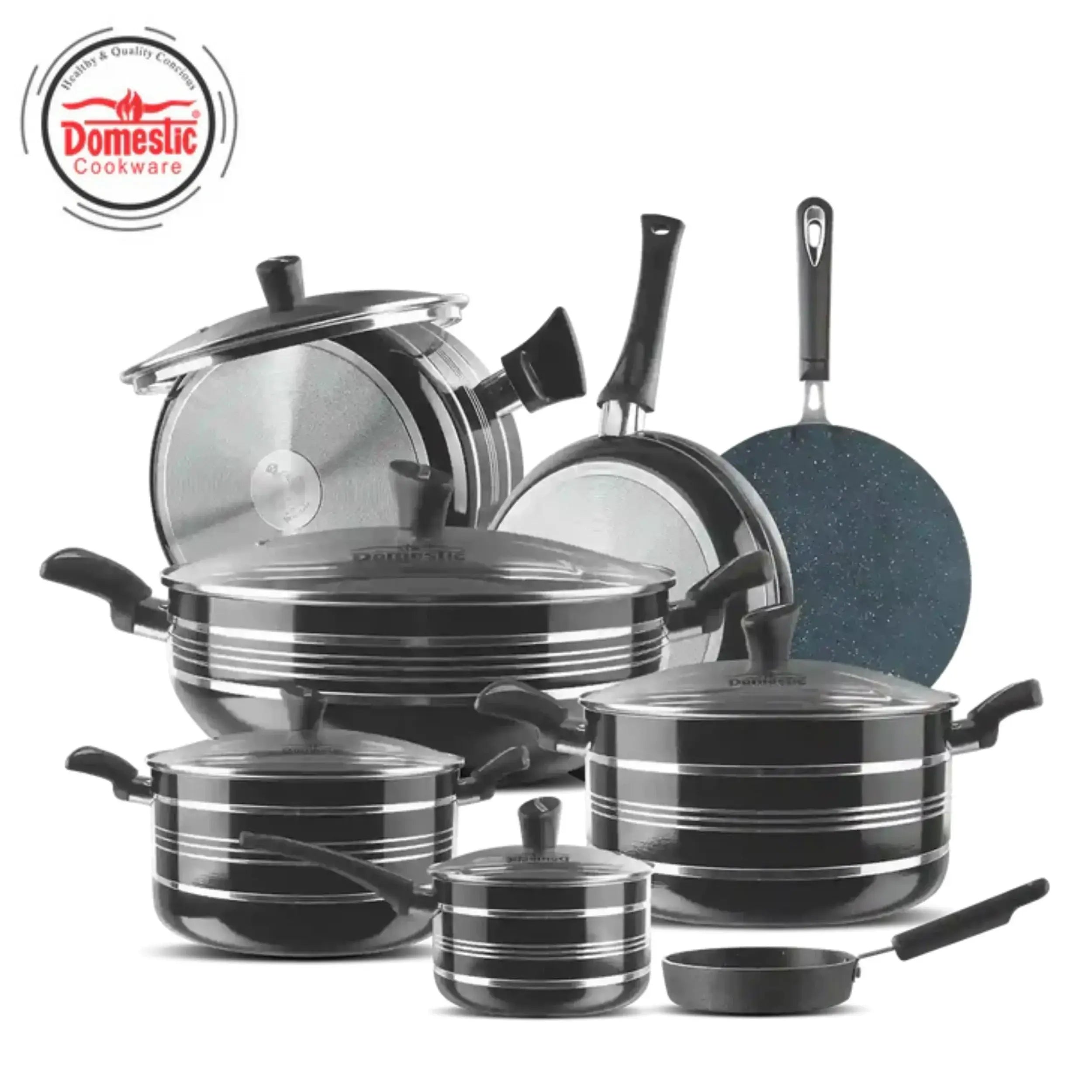 Stylish Gift Set β 21 Pcs (4-Layers Marble Coated)