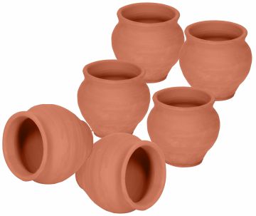 Majestic Clay Tandori Chai 12PCs - Majestic Cookware