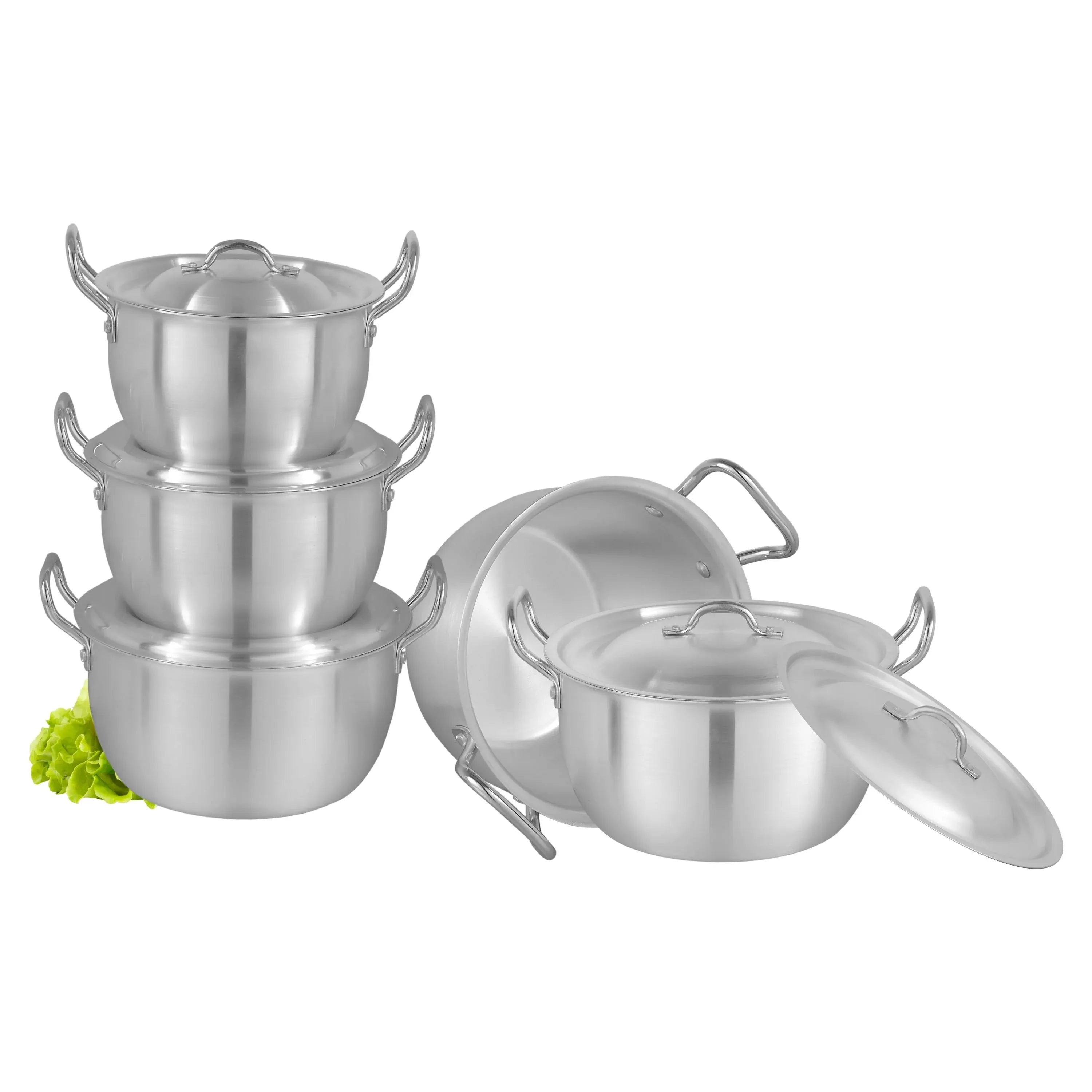 D-41A AL Cook Cuisine Set 1x5 Metal Finish