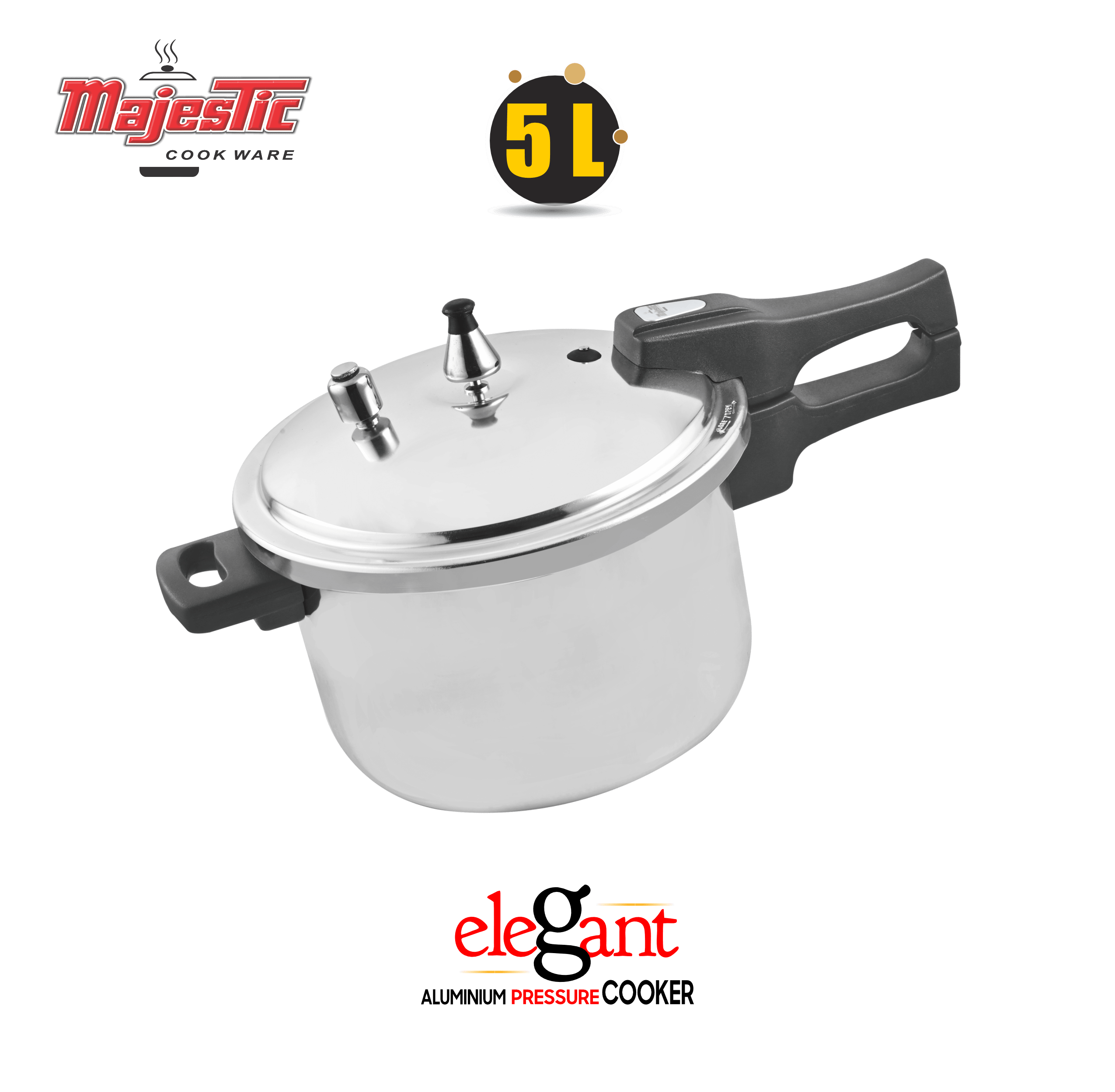 ME-01 Majestic Elegant Pressure Cooker 5 Ltr