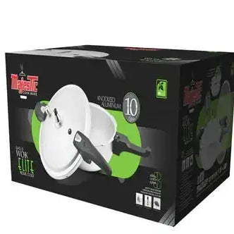 Elite Wok 10 Ltr Cooker with Glass