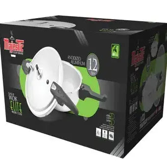 Elite Wok 12 Ltr Cooker with Glass