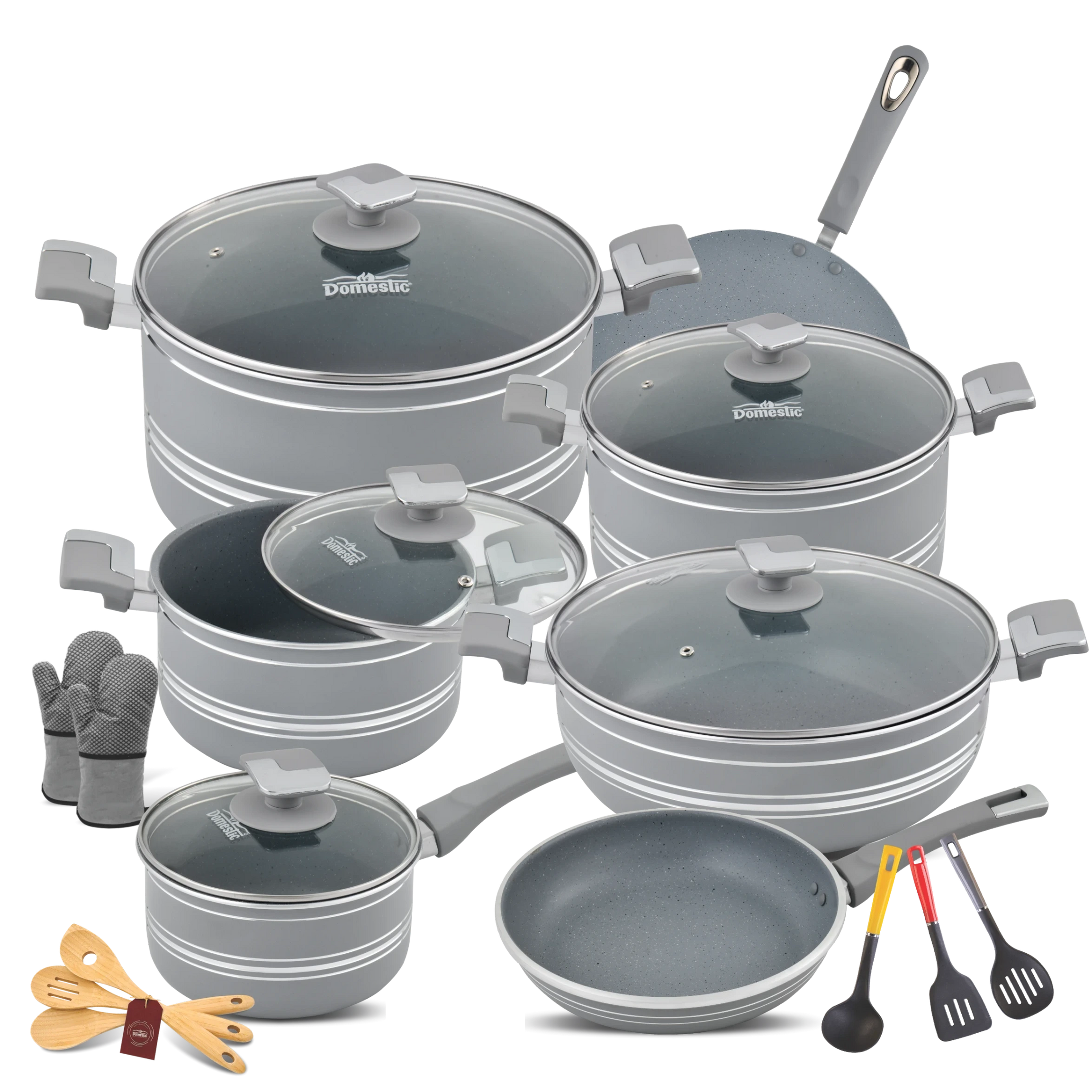 NS Jumbo Gift Set – 22 Pcs (Marble Coated)