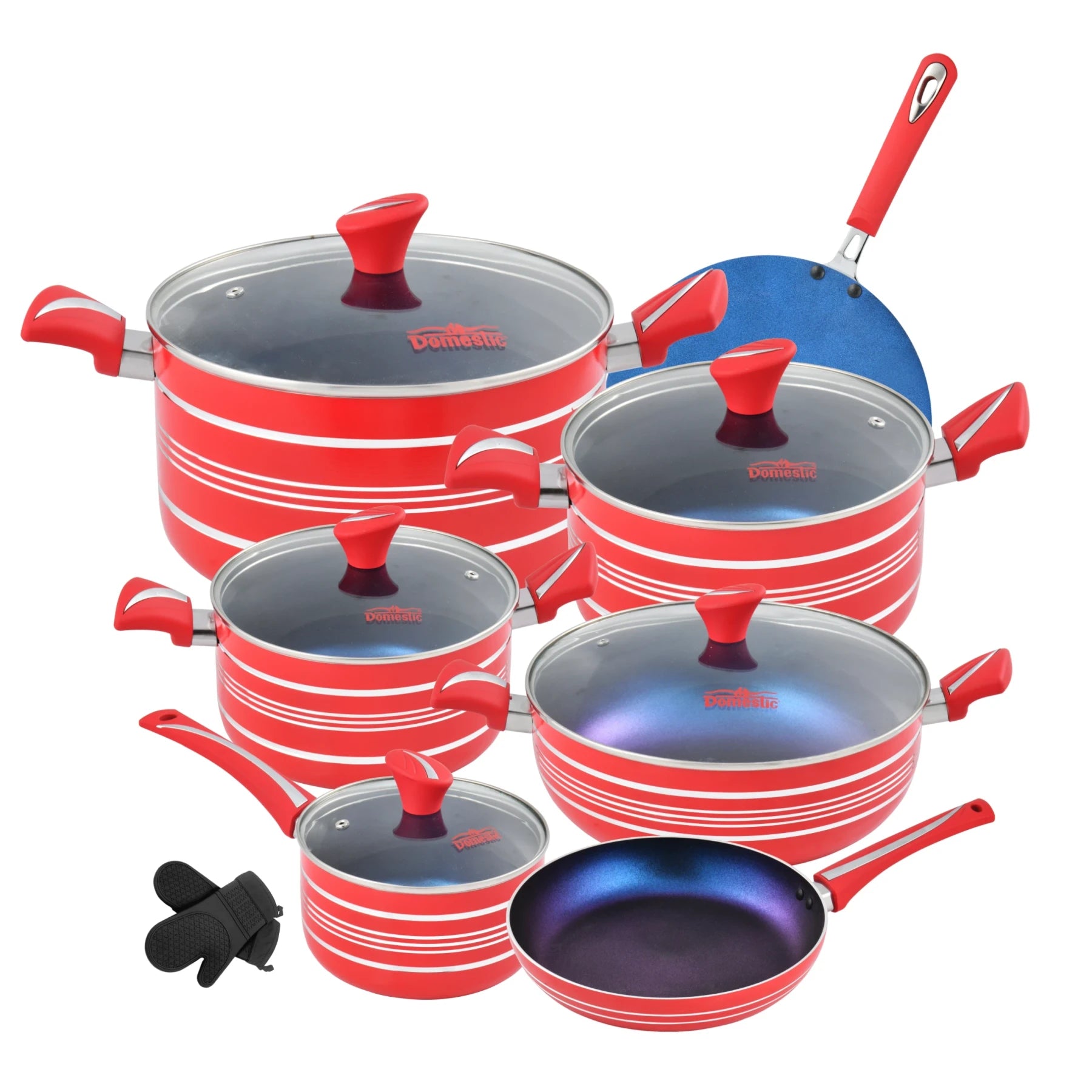 Stylish Gift Set – 21 Pcs (4-Layers Marble Coated)