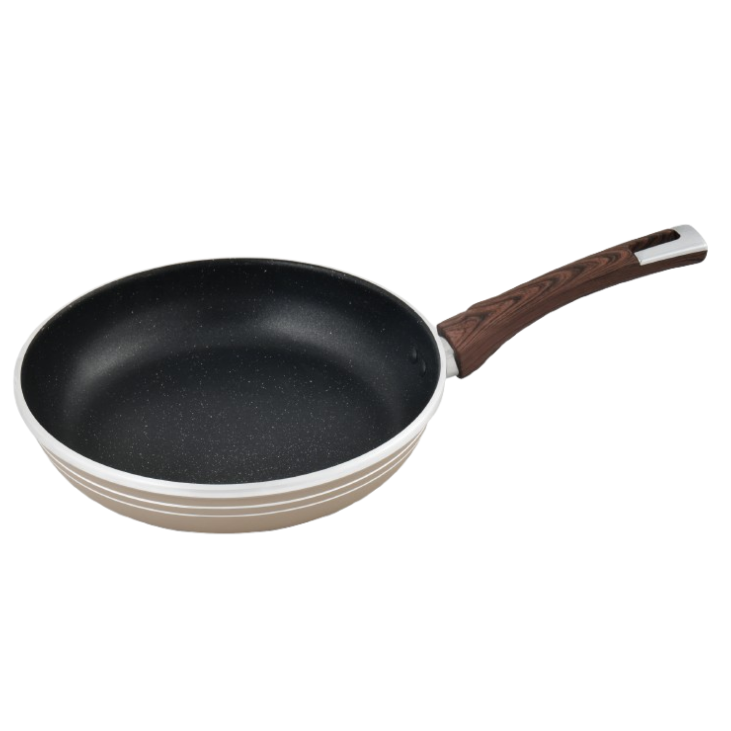 D-154A Domestic Forged Frying Pan 4-Layers Marble