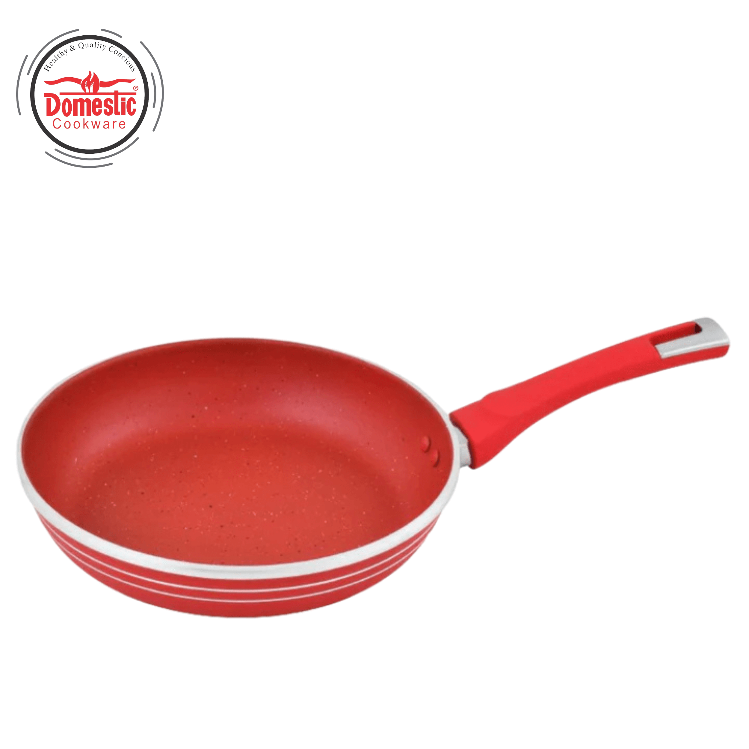 D-154A Domestic Forged Frying Pan 4-Layers Marble