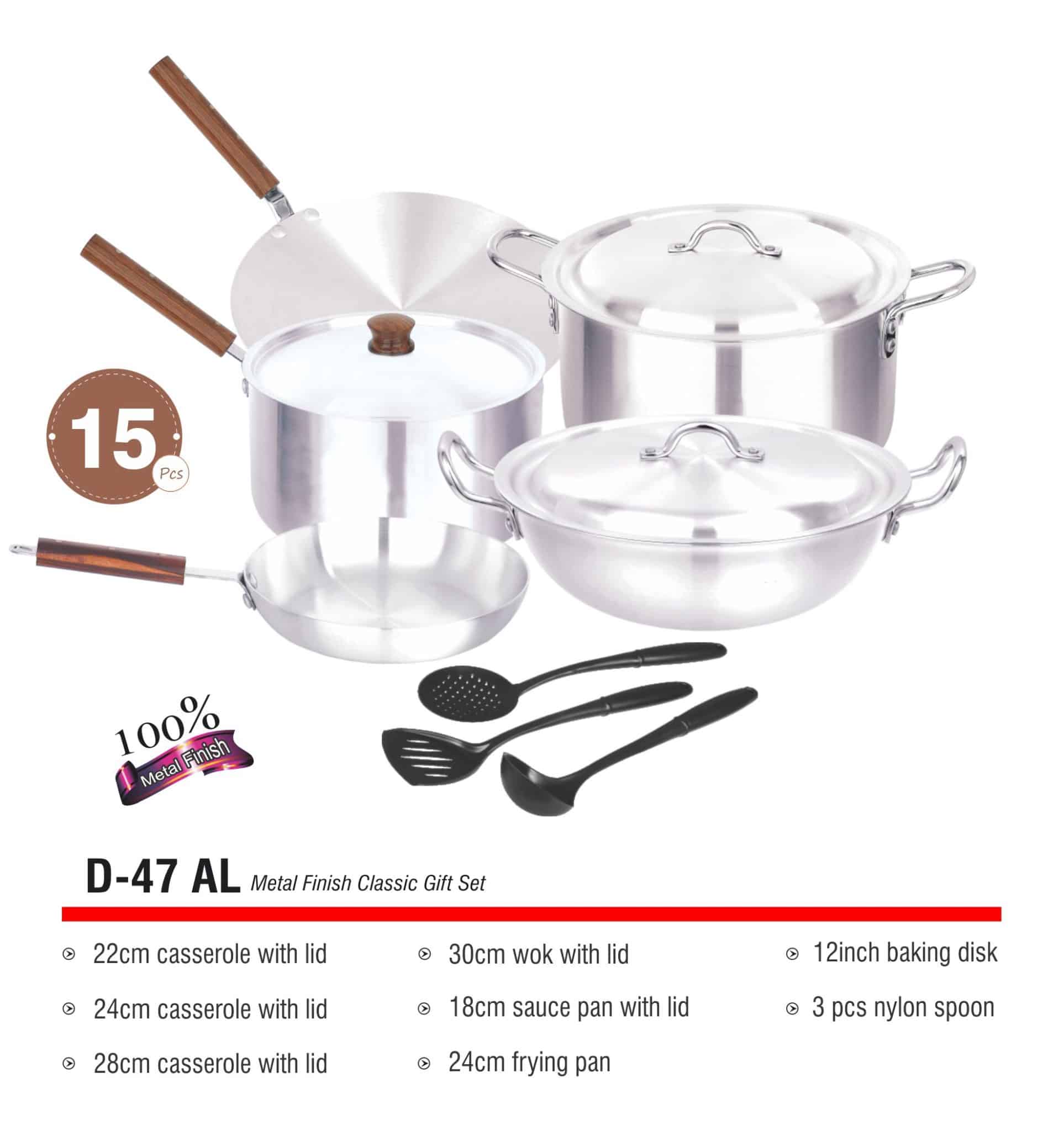 D-31 AL Classic Gift Set Metal Finish