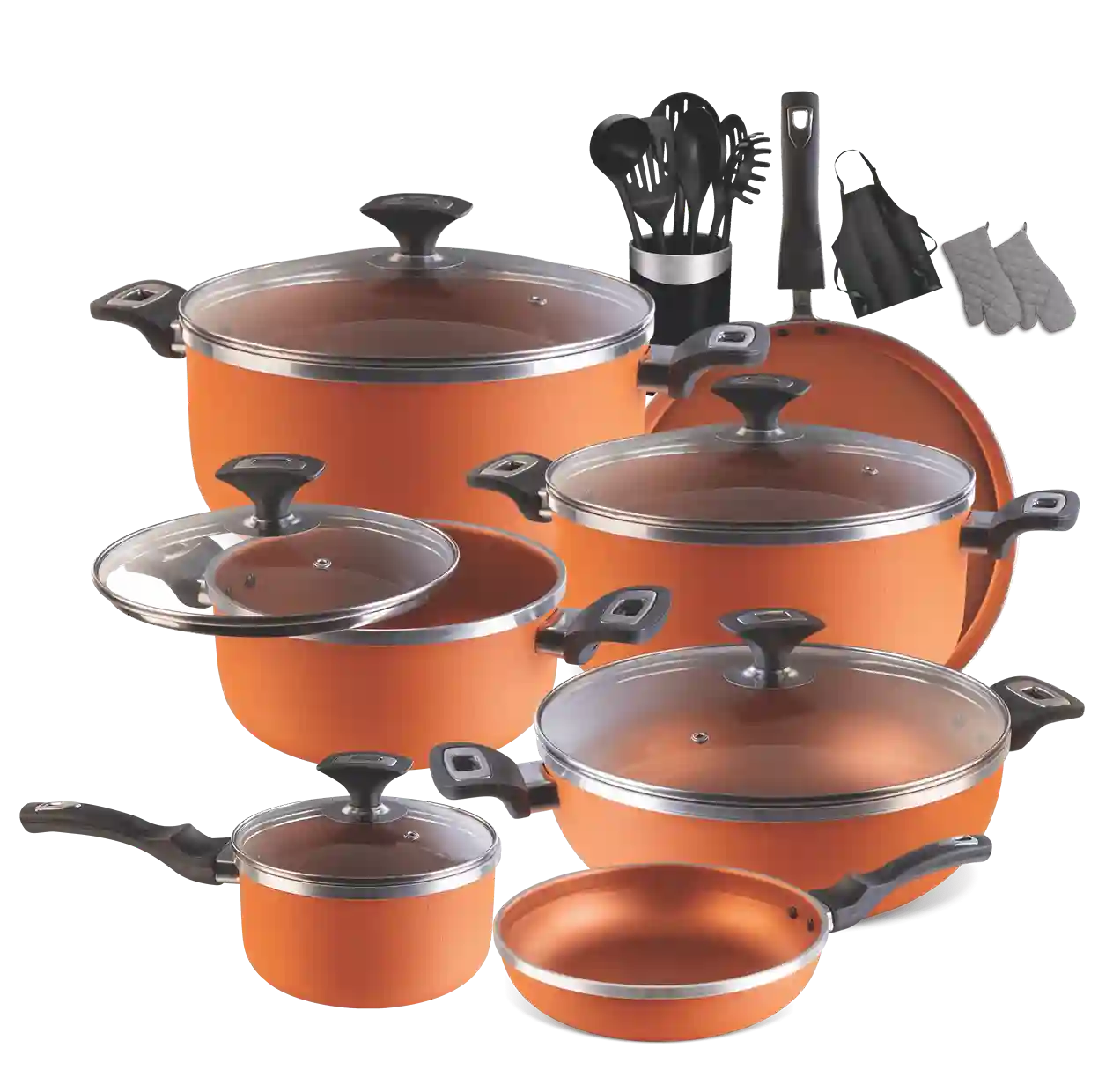 Forging Gift Set – 21 PCs (Dragon Gold Coated)