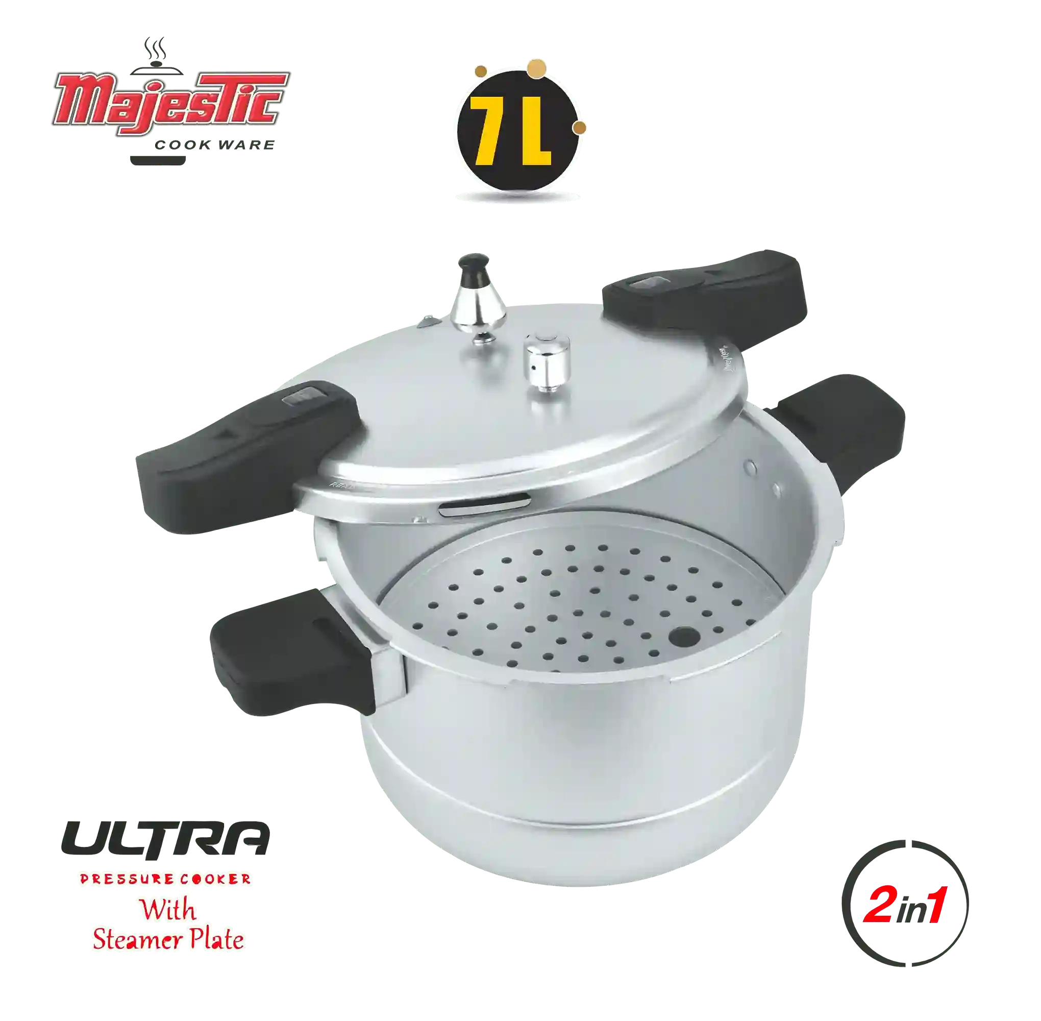 MS-01 Majestic Ultra Steamer Cooker 7 Ltr